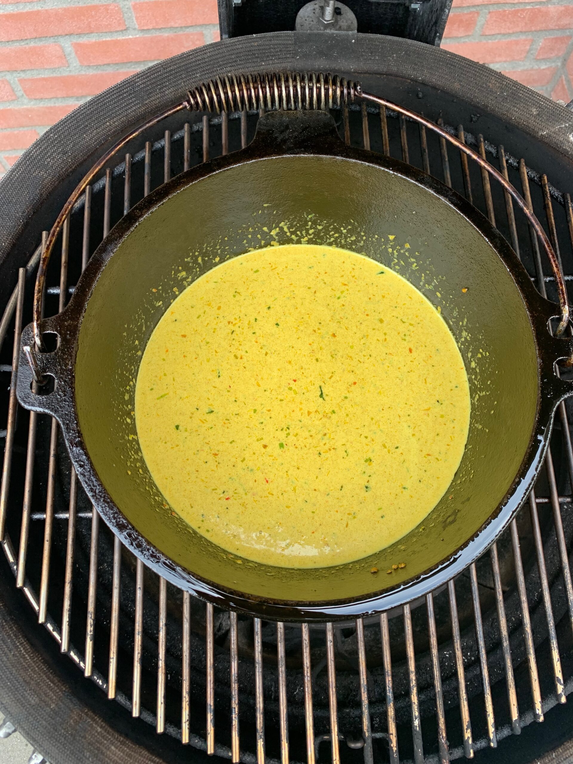 Gele curry kamado