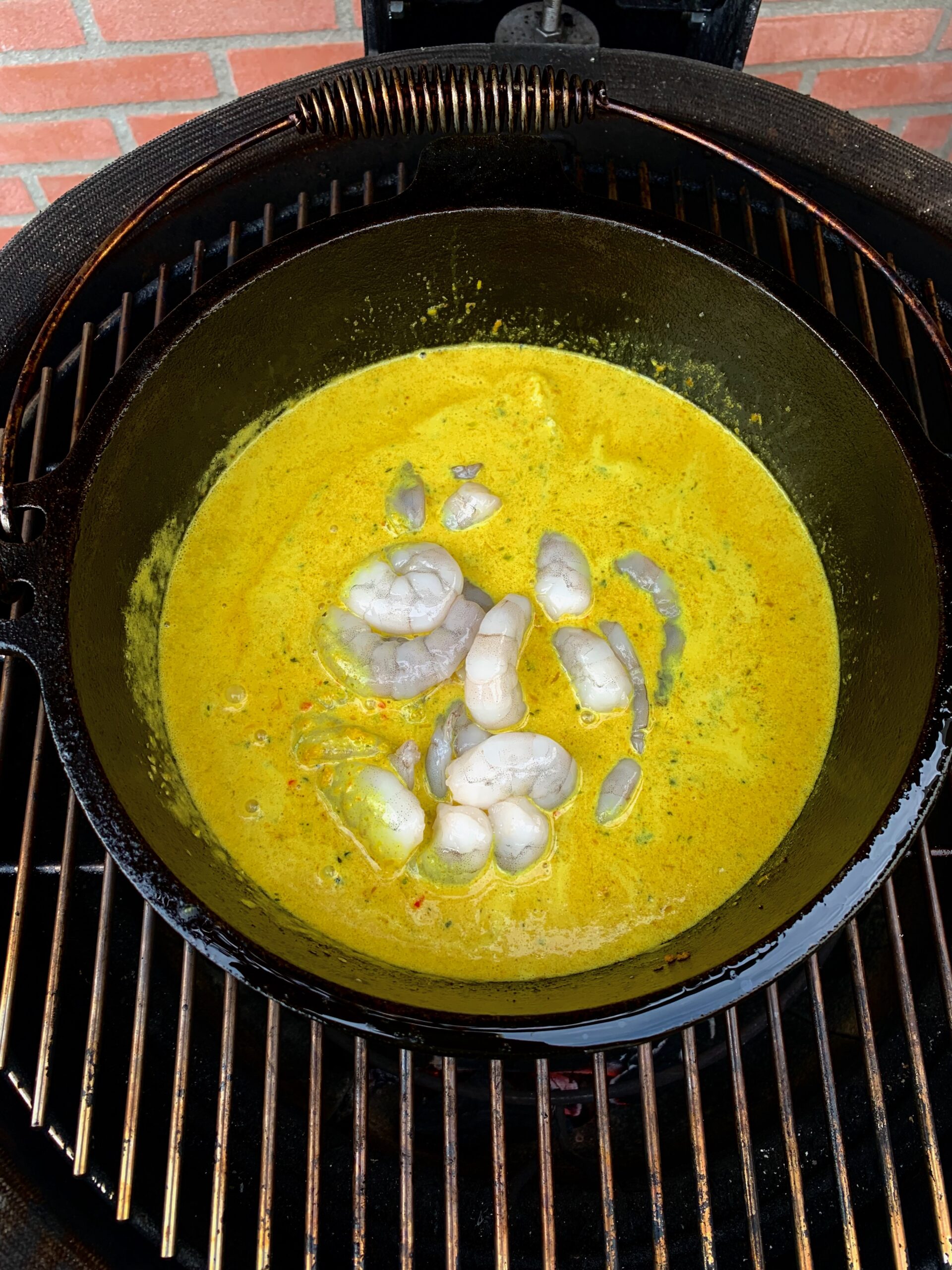 Gele curry kamado