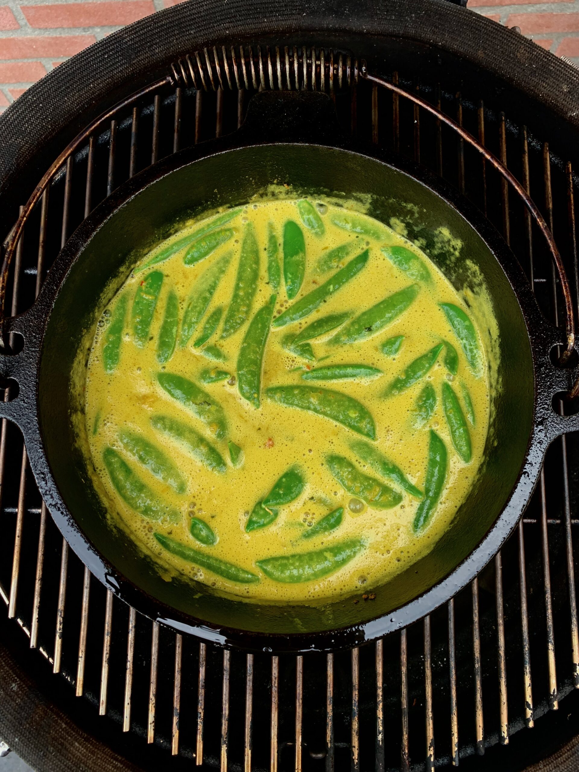 Gele curry kamado