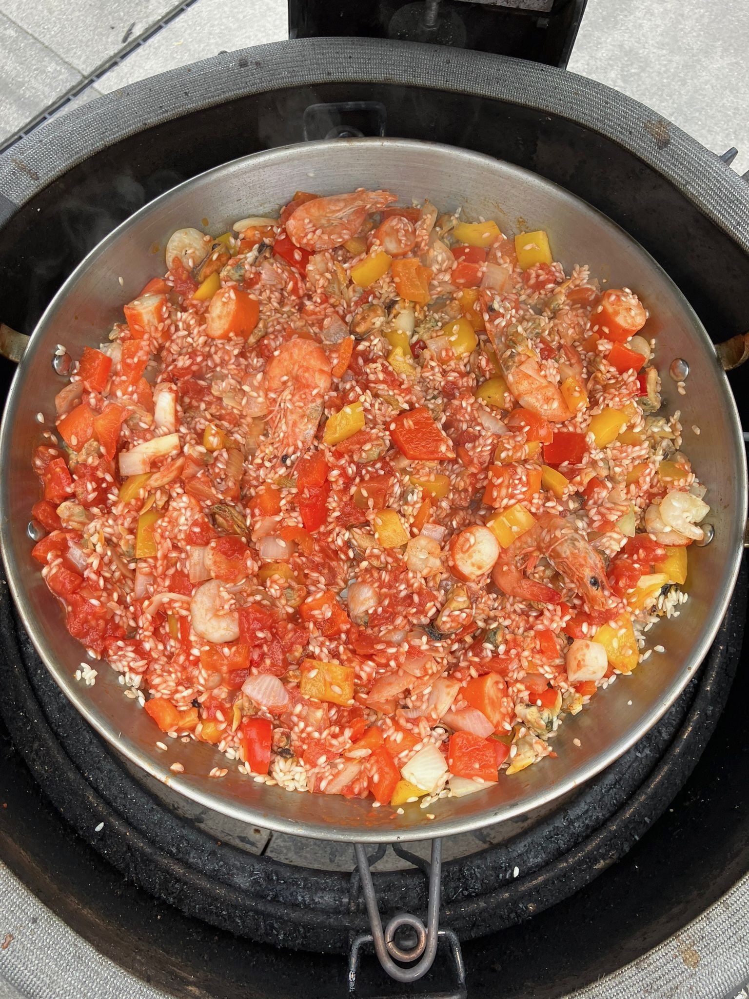Paella recept met zeevruchten