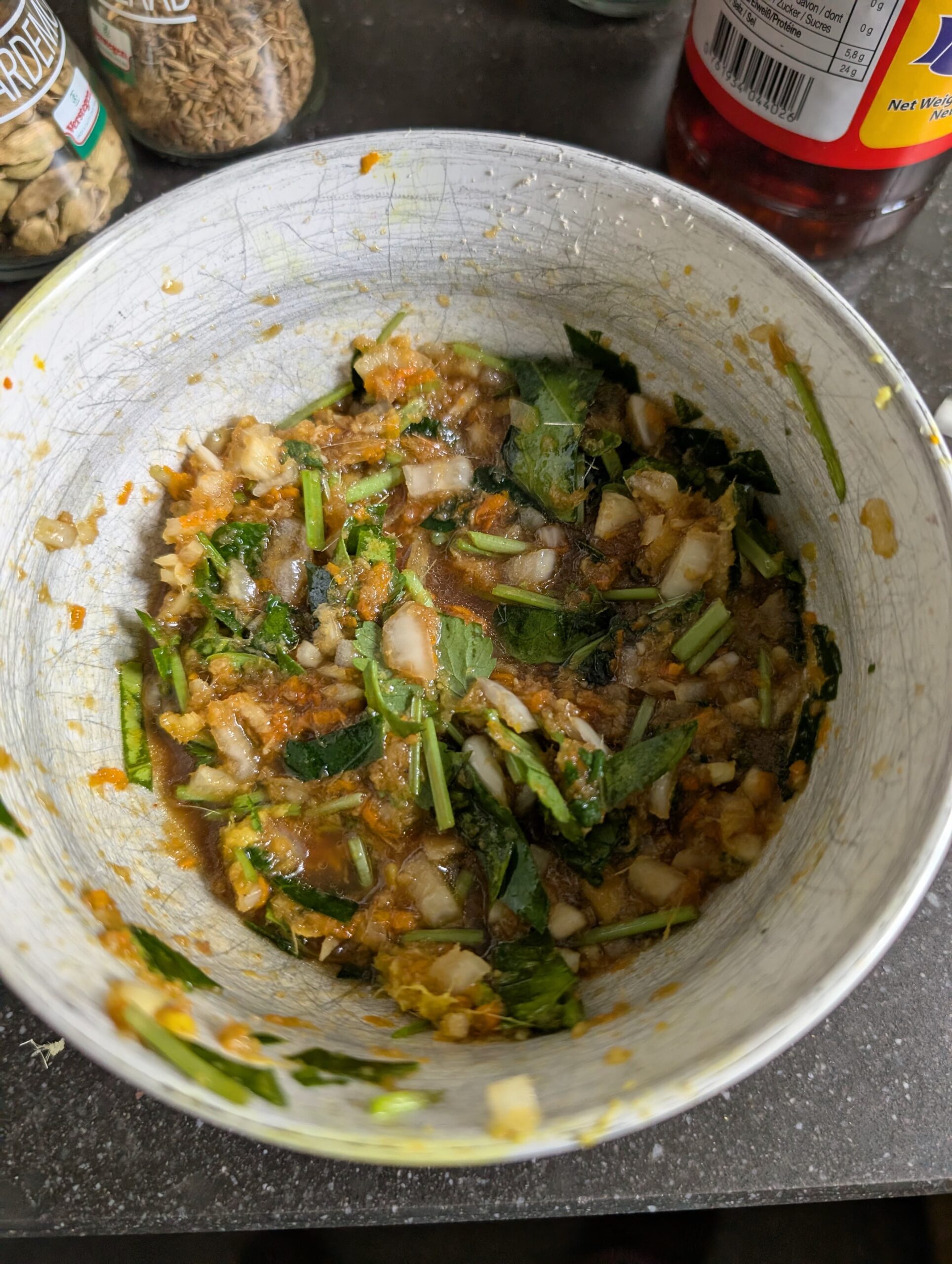 Curry pasta maken