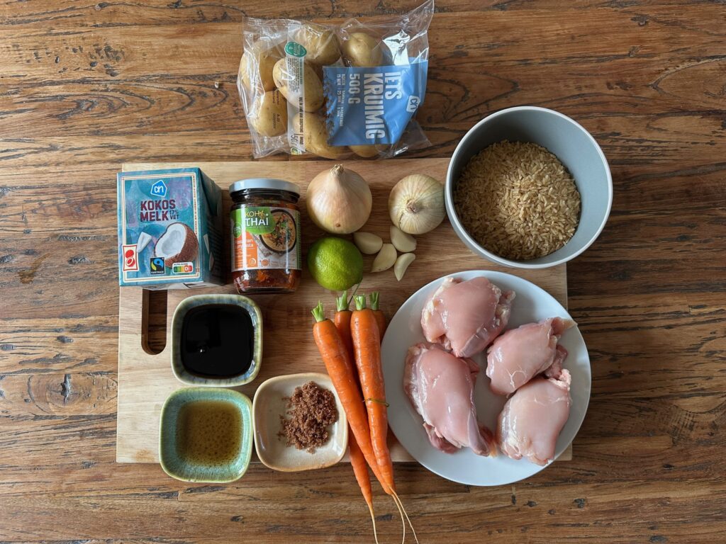 Massaman curry kamado