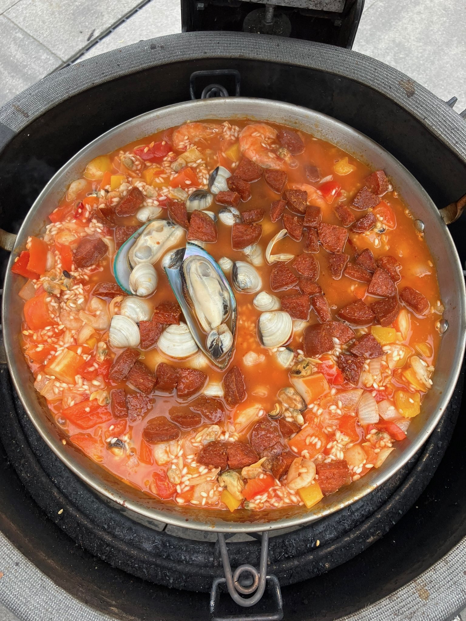 Paella recept met zeevruchten