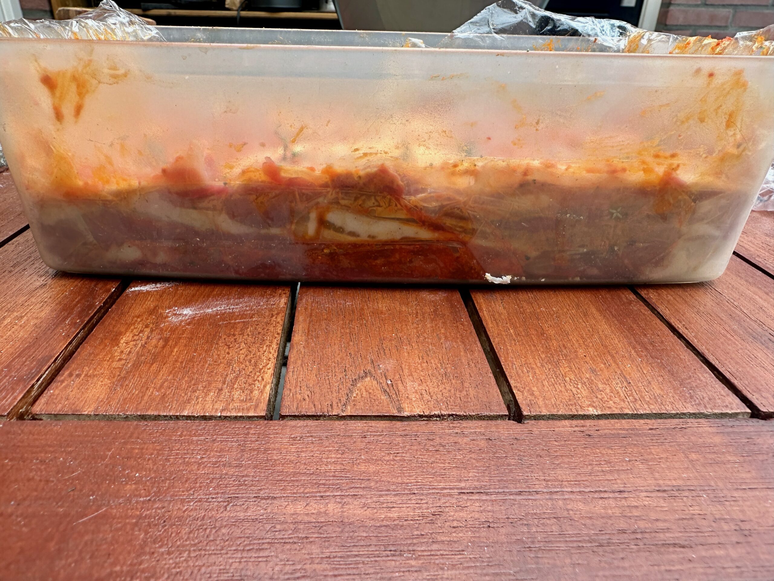 Italiaanse gelaagde vleesspies met chimichurri mayonaise