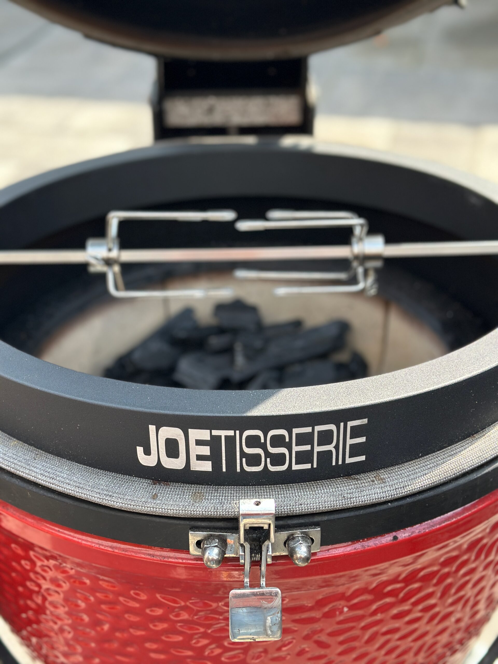 kamado joe joetisserie systeem setup