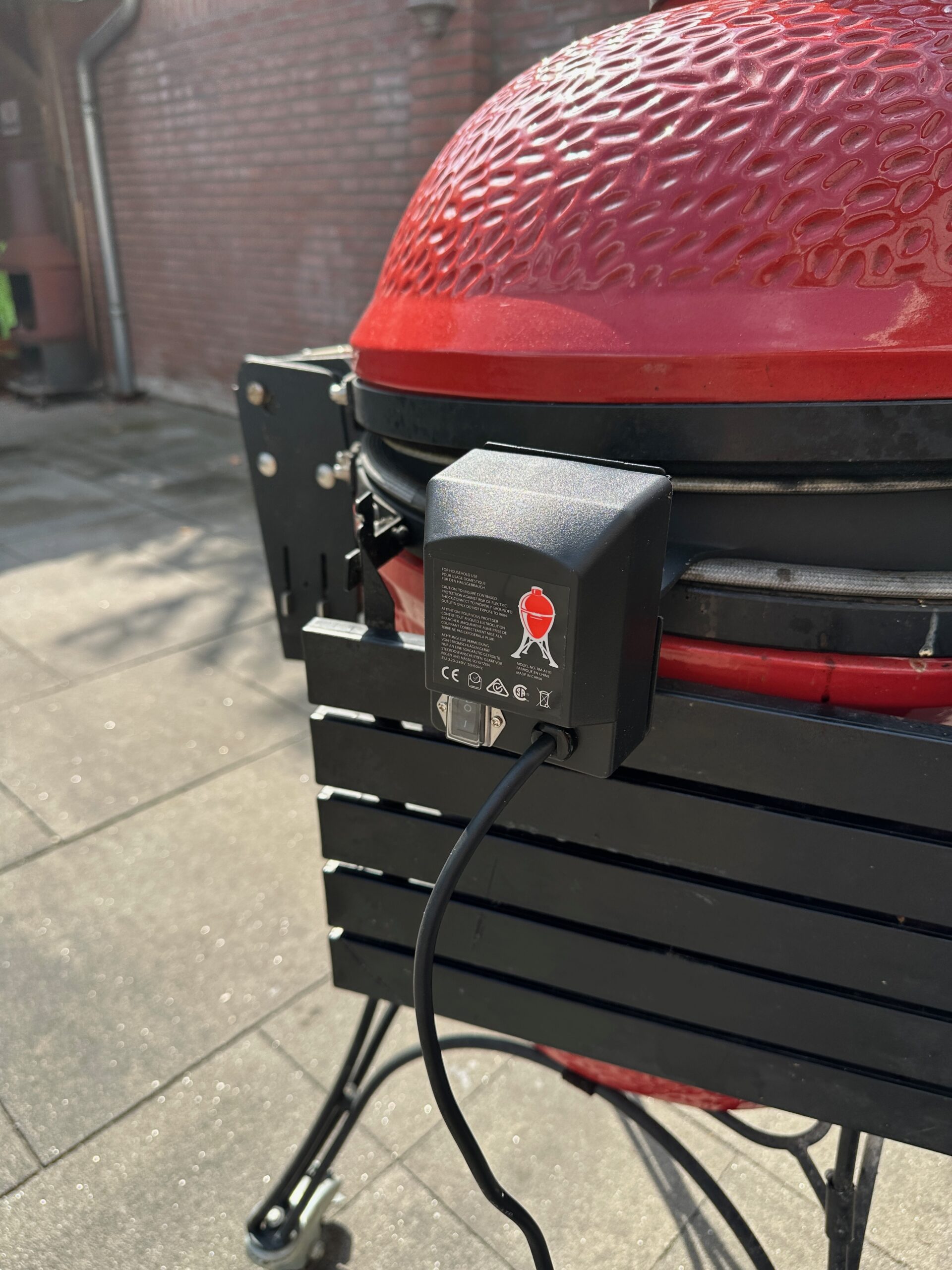 kamado joe joetisserie systeem setup