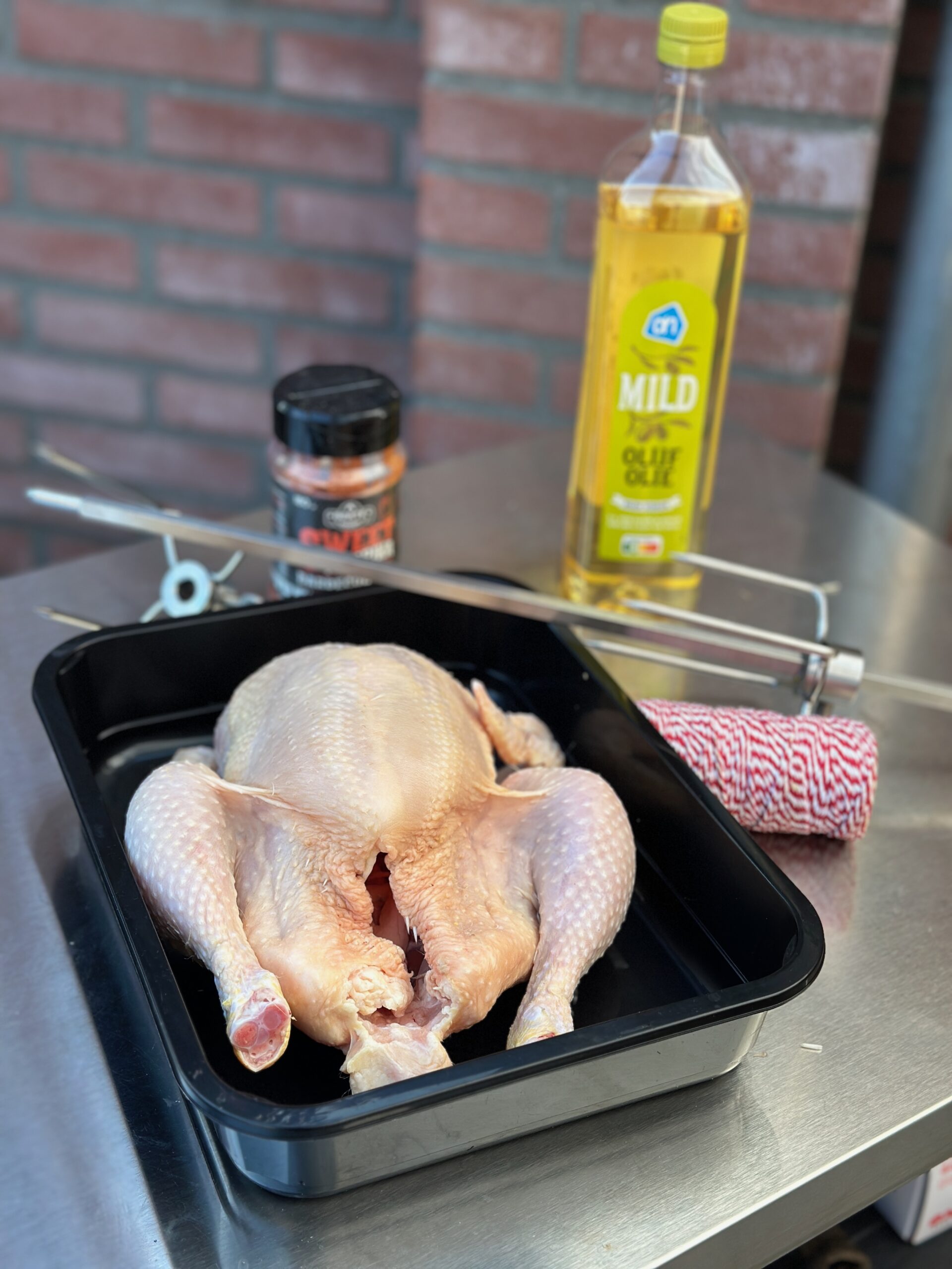 kip aan het spit recept ingrediënten bbq broers
